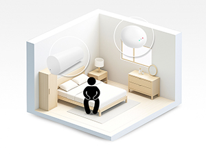 Home Space - Bedroom Safety & Vital Sign Monitoring